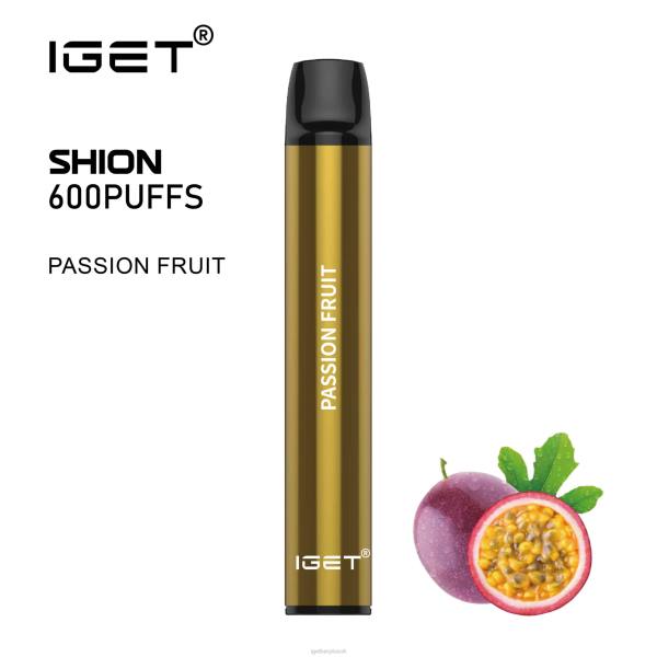 IGET Bar UK | 3 x IGET Shion Passion Fruit