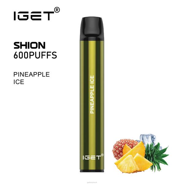 IGET Disposable Vape UK | 3 x IGET Shion Pineapple Ice