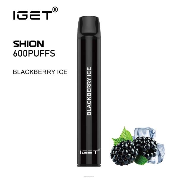 IGET Vape London | 3 x IGET Shion Blackberry Ice