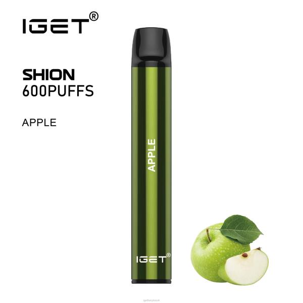 IGET Vape UK | 3 x IGET Shion Apple