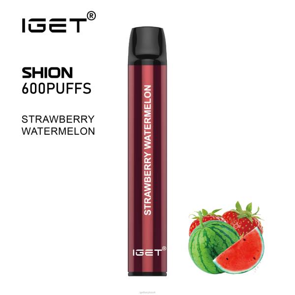 Online IGET Vapes | 3 x IGET Shion Strawberry Watermelon