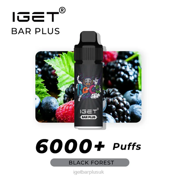 IGET Vape Discount | IGET BAR PLUS - 6000 PUFFS Black Forest IGET Vape Discount | IGET BAR PLUS - 6000 PUFFS Black Forest