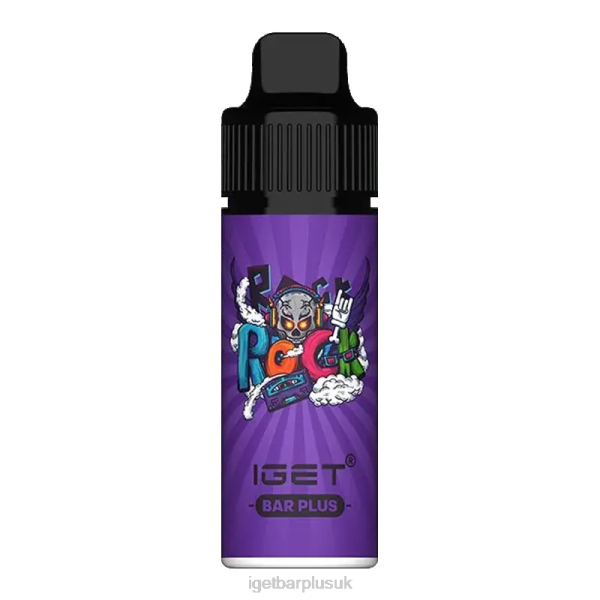 IGET Vape UK | IGET BAR PLUS - 6000 PUFFS Grape Ice