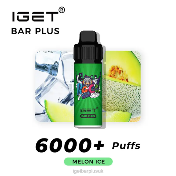 IGET Sale | IGET Bar Plus 6000 Puffs Melon Ice